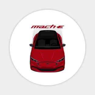 Ford Mustang Mach E SUV - Rapid Red Magnet